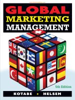 Global marketing management 5e helsen