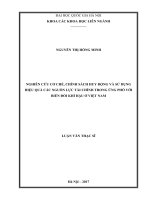 Nghiên cứu cơ chế, chính sách huy động và sử dụng hiệu quả các nguồn lực tài chính trong ứng phó với biến đổi khí hậu ở việt nam (Tóm tắt  trích đoạn)