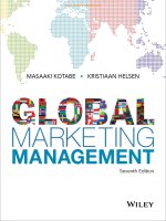 Global marketing management 7th