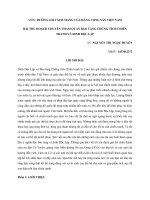 THU HOACH MÔN ĐƯỜNG LỐI ĐẢNG CS