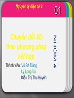 Phương pháp chuyển đổi AD song song và nối tiếp