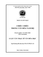 Chiếc chiếu trong văn hóa nam bộ (tóm tắt  trích đoạn)