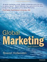 Global marrketing 6th by hollensen PEARSON 2014 