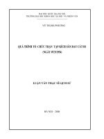 Quá trình tổ chức trận tập kích sân bay cát bi (tóm tắt  trích đoạn)