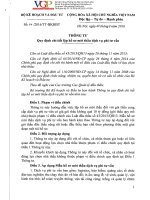 mẫu hồ sơ mời thầu dịch vụ phi tư vấn