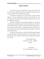 Nâng cao hiệu quả công tác xử lý tài liệu tại Thư viện Trường Đại học Ngoại thương Hà Nội, thực trạng và giải pháp