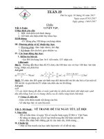 giáo án toán lớp 5 tuần 19
