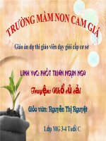 Giáo Án Dự Thi – Truyện Nhổ Củ Cải