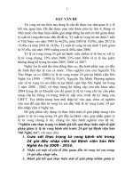 Nghiên cứu thực trạng và đánh giá kết quả thực hiện một số giải pháp giảm tỷ lệ tử vong bệnh nhi trước 24 giờ tại Bệnh viện Sản Nhi Nghệ An (TT)