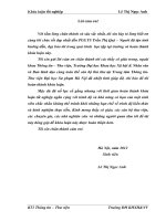 Nhu cầu tin của người dùng tin và mức độ đáp ứng tại Trung tâm Thông tin - Thư viện Trường Đại học Sư phạm Hà Nội