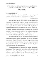 Mô hình thƣ viện trƣờng học thân thiện và việc triển khai tại một số trƣờng tiểu học trên địa bàn các quận thành Hà Nội