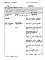 Giáo án ilean smart start 3 themer 7 (2 tiết 1 tuần)