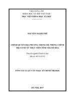 Chính quyền địa phương trong hệ thống chính trị cơ sở từ thực tiễn tỉnh thanh hóa tt 