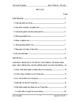 Nâng cao hiệu quả công tác phục vụ người dùng tin tại Trung tâm Thông tin khoa học - Học viện Chính trị - Hành chính Quốc gia Hồ Chí Minh