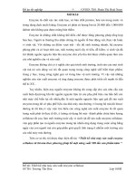 Đề tài: Thiết kế nhà máy sản xuất enzyme cellulase