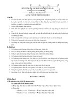 Đề cương ôn tập học kì 2 môn Toán lớp 10