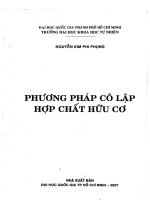 PHUONG PHAP CO LAP HOP CHAT HUU CO DHKHTN