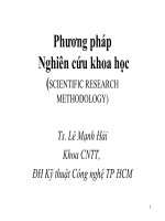 Phương Pháp Nghiên Cứu Khoa Học (Scientific Research Methodology)