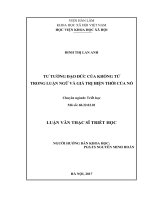 Tư tưởng đạo đức của khổng tử trong luận ngữ và giá trị hiện thời của nó 