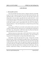 Công tác phục vụ người dùng tin tại Trung tâm Thông tin – Thư viện Trường Đại học Lao động Xã hội với yêu cầu đào tạo theo phương thức tín chỉ