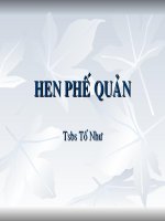 Bai Giảng Hen Phế Quản