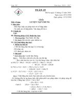giáo án toán lớp 5 tuần 15