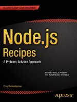 Apress node js recipes a problem solution approach 