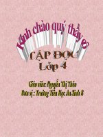 Tập đọc NGƯỜI TÌM ĐƯỜNG LÊN CÁC VÌ SAO