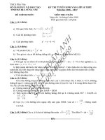 23 DE DAP AN  MON TOAN VAO 10  16 17