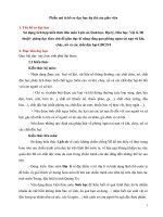 Sử dụng tích hợp kiến thức liên môn lịch sử, sinh học, địa lý, hóa học, vật lí, mĩ thuật– giảng dạy theo chủ đề giáo dục kĩ năng sống qua phòng ngừa tai nạn vũ khí, cháy, nổ v 