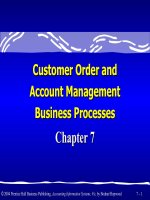 Accounting information system an overview 9e  bodnar hopwood chapter 07 