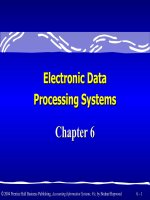 Accounting information system an overview 9e  bodnar hopwood chapter 06 