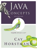 Wiley java concepts 6th edition compatible with java 5 6 and 7 