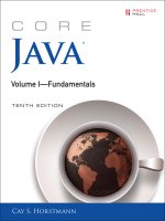 Prentice hall core java volume i fundamentals 10th 
