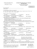 DE THI THU THPT QUOC GIA LAN i NAM 2017 MON HOA HOC THPT HONG LINH 