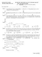 de thi thu TNTHPT quoc gia truong THPT quocoai 