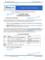 Lý thuyết và bài tập về câu điều kiện  Cô Nguyễn Quỳnh Trang