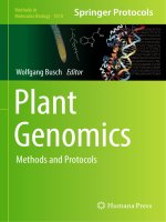 Methods in molecular biology vol 1610 plant genomics methods and protocols 