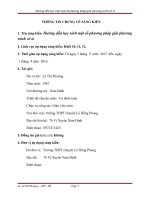 sáng kiến hướng dẫn học sinh một số phương pháp giải phương trình vô tỉ 