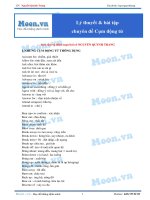 Lý thuyết và bài tập chuyên đề cụm động từ   nguyễn quỳnh trang