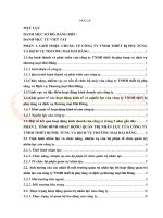 tình hình hoạt động quản trị nhân lực của công ty tnhh thiết bị phụ tùng và dịch vụ thương mại hải đăng 