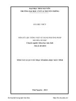 Nén Dữ Liệu Tiếng Việt Sử Dụng Phương Pháp Mã Hóa Số Học