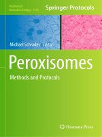 Methods in molecular biology vol 1595 peroxisomes methods and protocols 