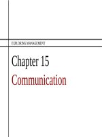 Exploring management 3rd ch15 