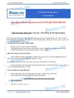 Lý thuyết và bài tập liên từ   nguyễn quỳnh trang