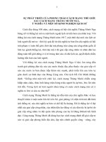 TÀI LIỆU THAM KHẢO   sự PHÁT TRIỂN CỦA PHONG TRÀO CÁCH MẠNG THẾ GIỚI SAU CÁCH MẠNG THÁNG mười NGA, ý NGHĨA VÀ KINH NGHIỆM LỊCH sử