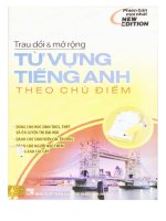 Ebook Trau dồi và mở rộng vốn từ vựng tiếng Anh theo chủ điểm: Phần 1