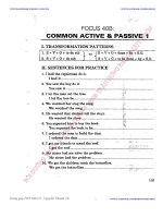 Ebook Chuẩn kiến thức về biến đổi câu tiếng Anh Phần 2