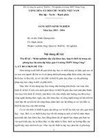 Sáng kiến kinh nghiệm  kinh nghiệm sắp xếp khoa học, hợp lý thiết bị trong các phòng học bộ môn đạt hiệu quả ở trường THPT sông công