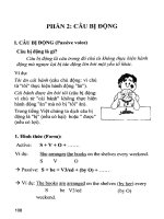 Ebook 360 động từ bất quy tắc và câu bị động trực tiếp  Gián tiếp trong tiếng Anh Phần 2